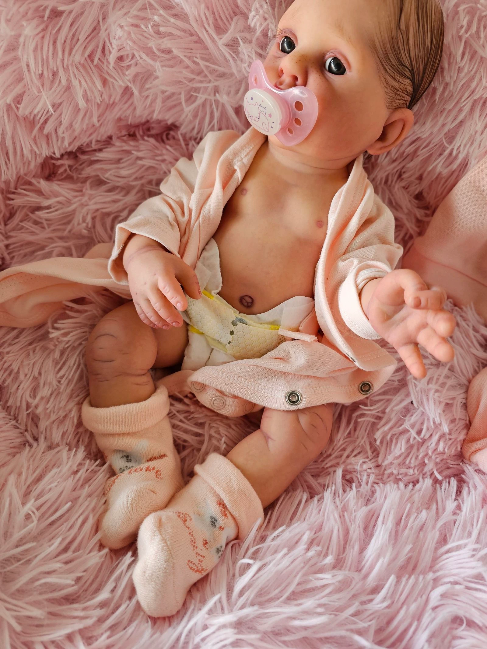 Boneca reborn com corpo de vinil  – photo 5